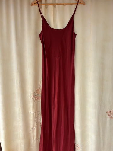 Opulus Slip dress Red Pear size S