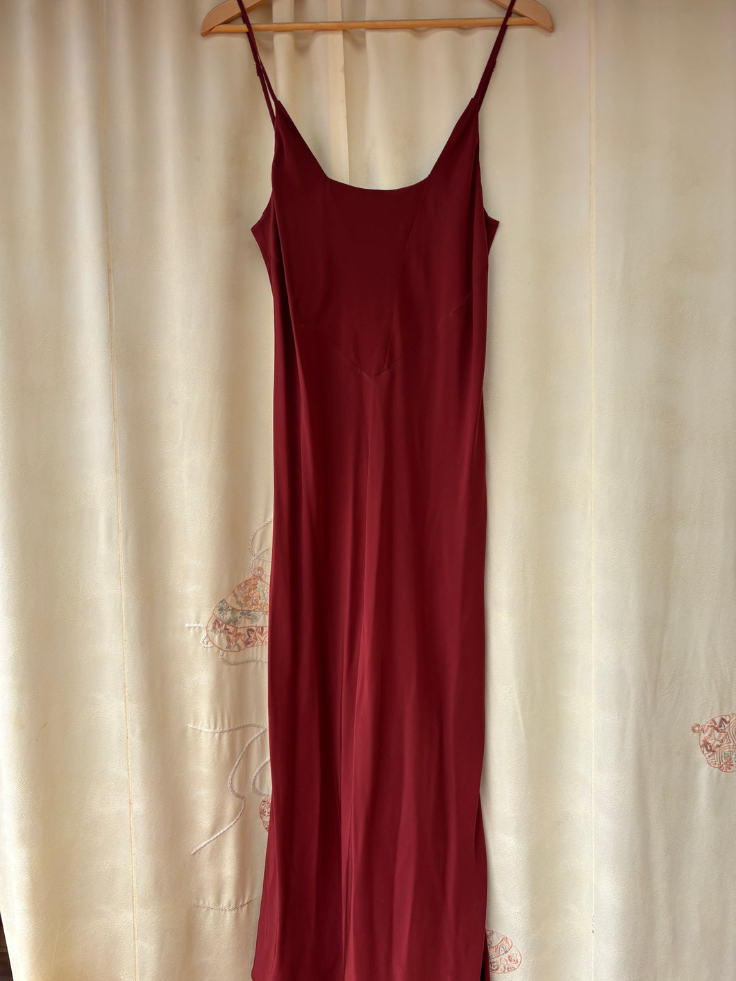 Opulus Slip dress Red Pear size S