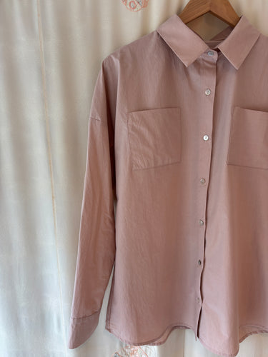 Wright shirt  Cameo Peached cotton Size Medium