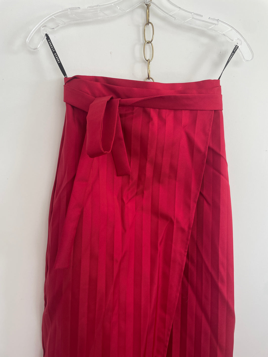 Hollis wrap accordion pleated skirt