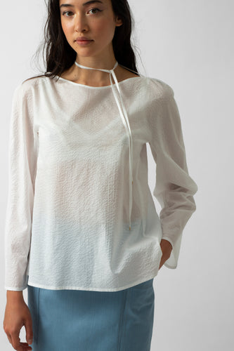 Laurelle top waffle cotton