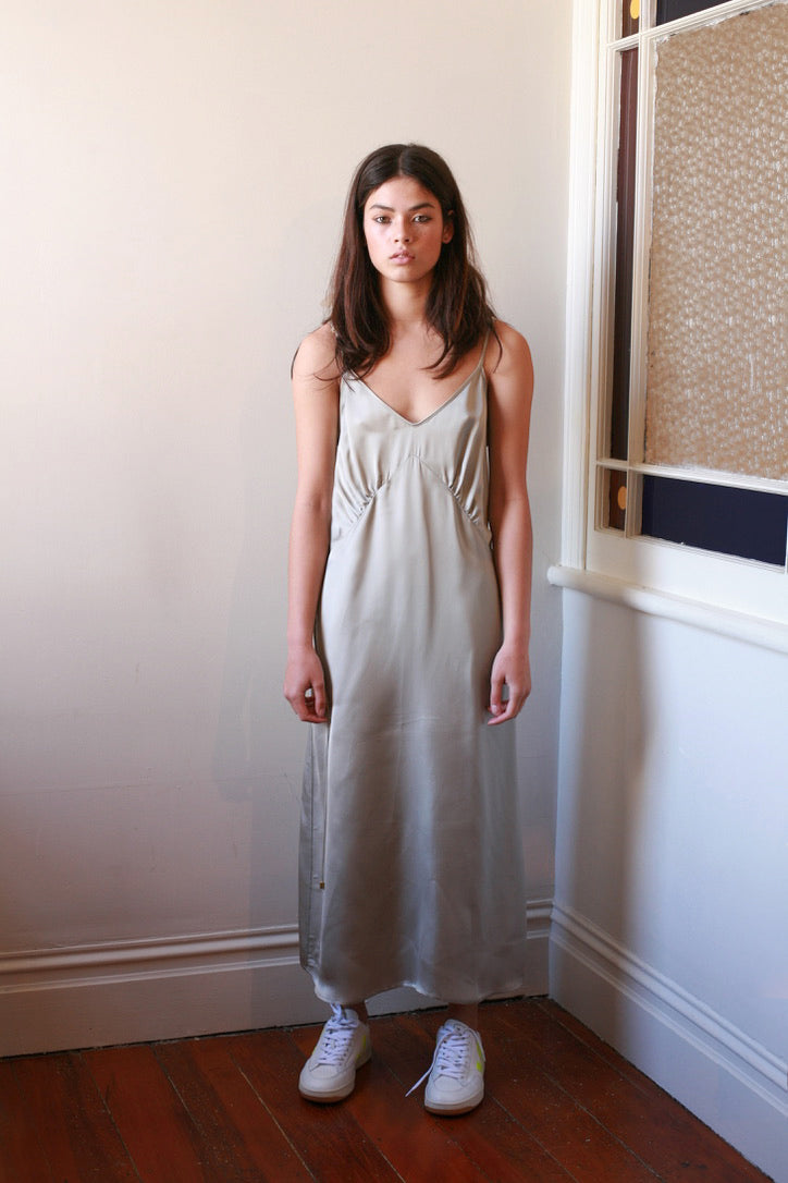 Archive - Bella Donna dress, liquid sand