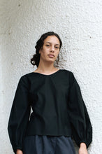 Georgette Top, black