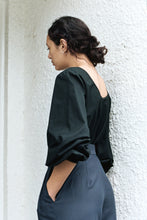 Georgette Top, black