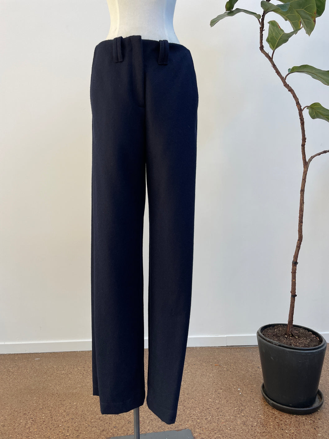 Archive - Suki pants, ink wool