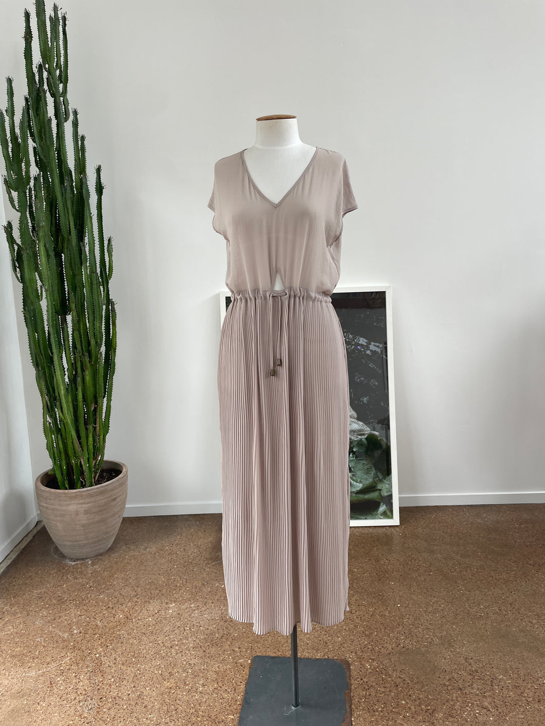 Paper Pleat Dress