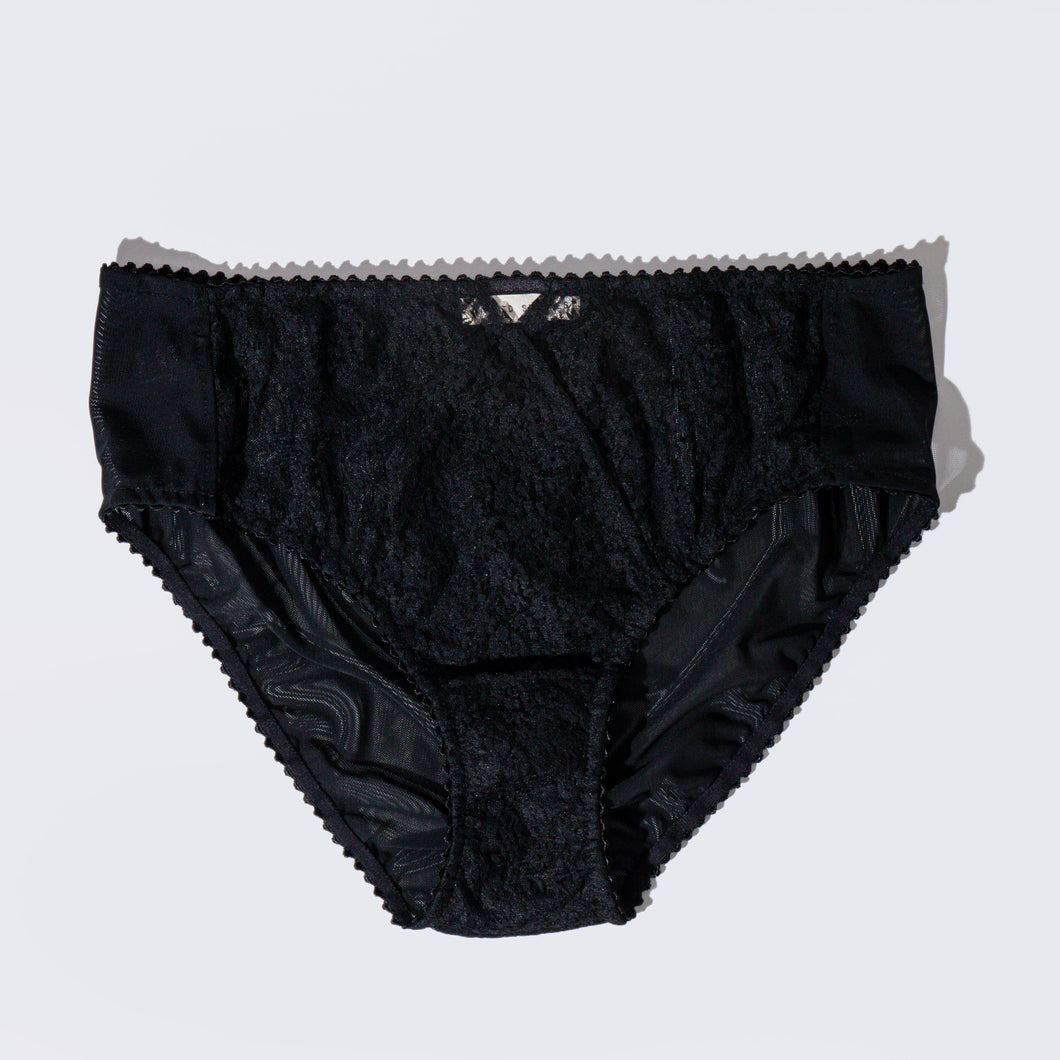 Illy Knickers, black daisy