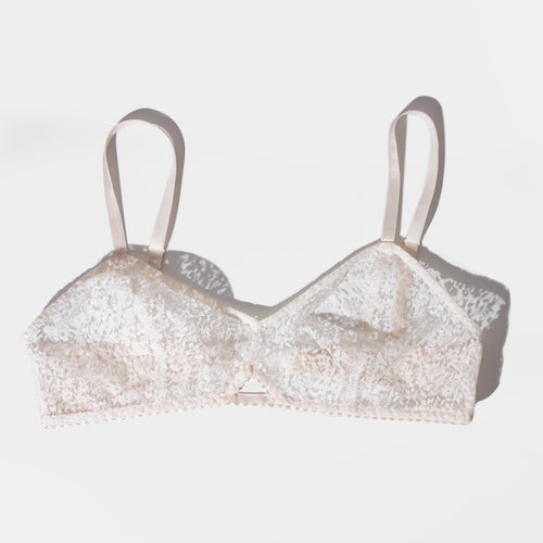 Illy bra, cream daisy