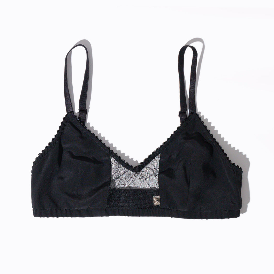 Tulipa bra, black