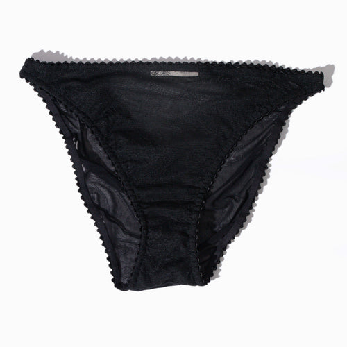 Tulipa knickers, black