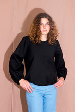 Georgette Top, black