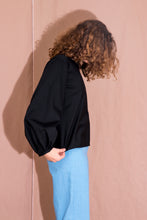 Georgette Top, black