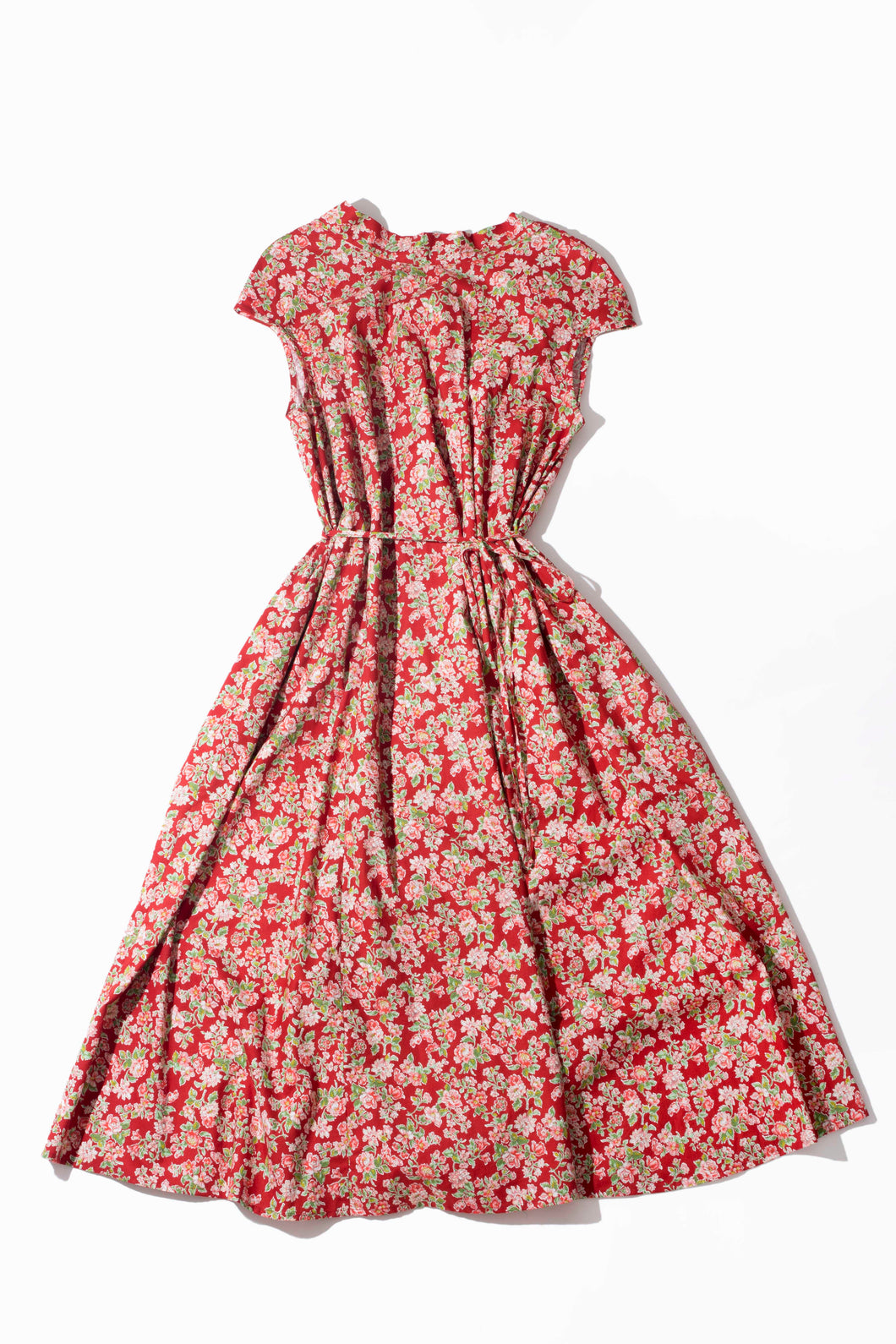 Herodias dress, red luminous bloom