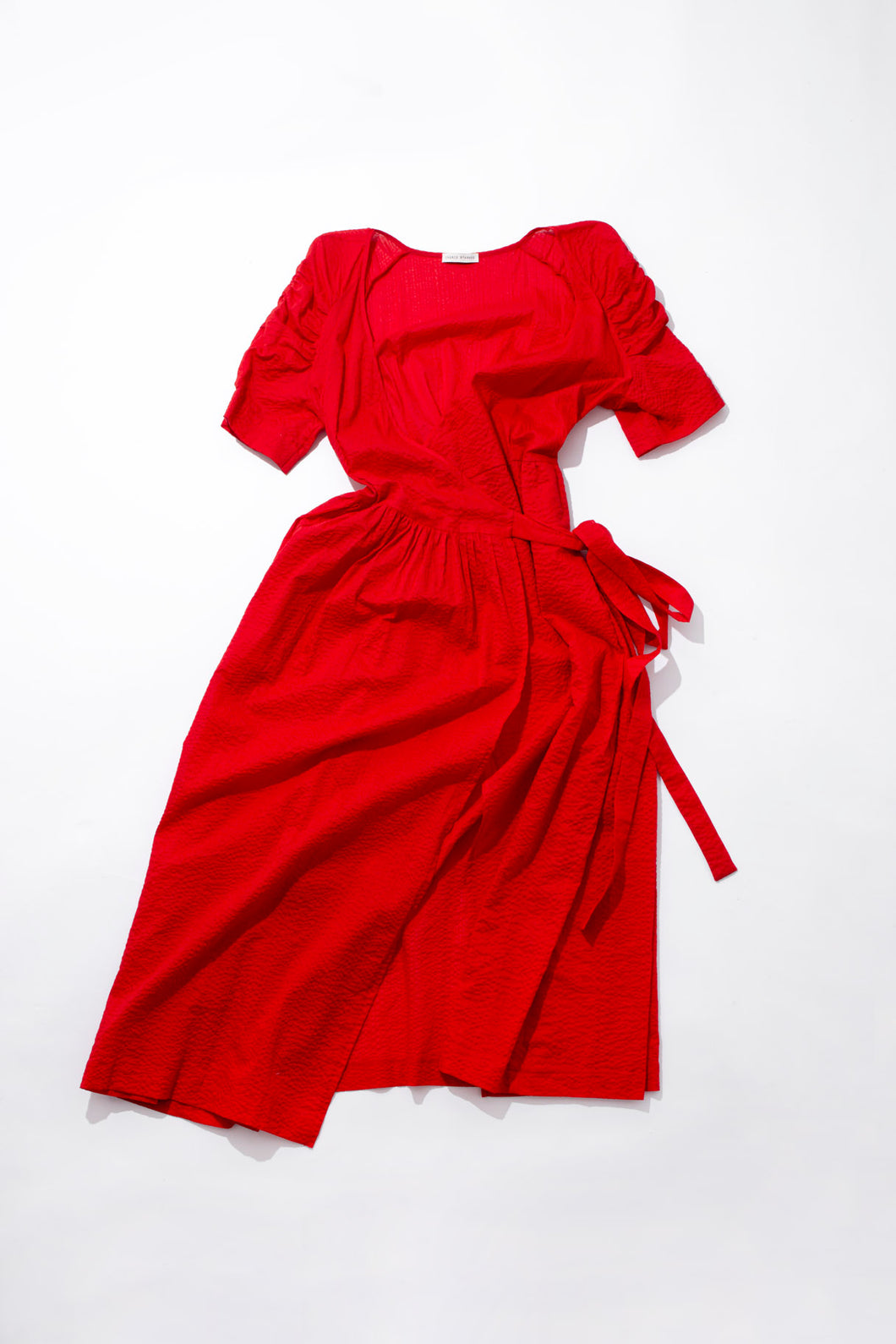 Bellis dress, poppy red size M