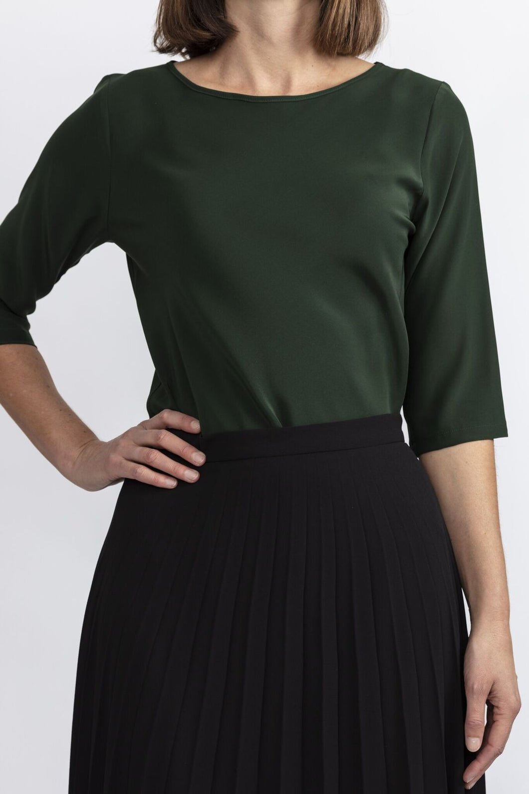 Mio top, brunswick green