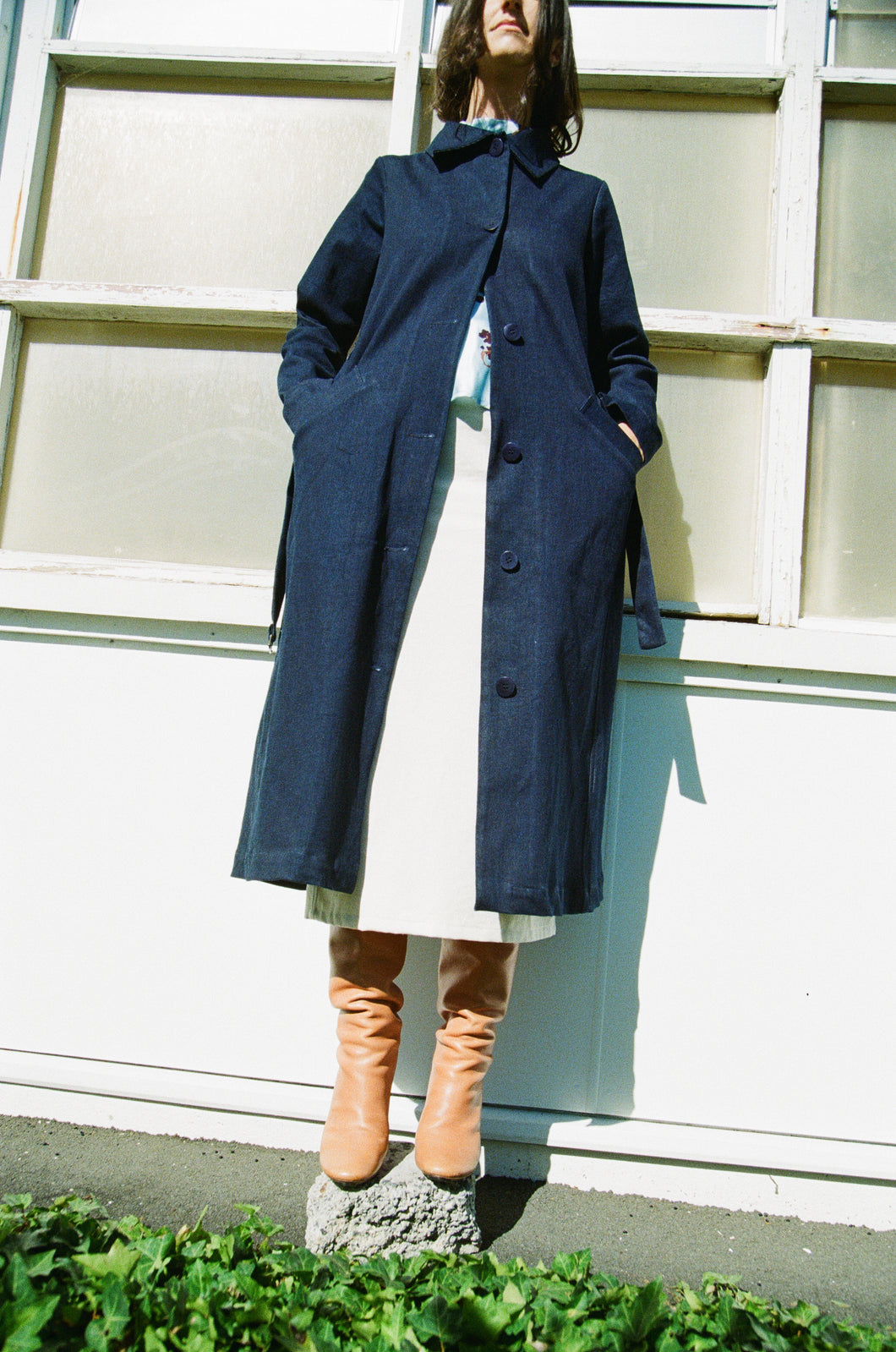 Dali trench, denim