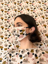 Dusty pink granet mask