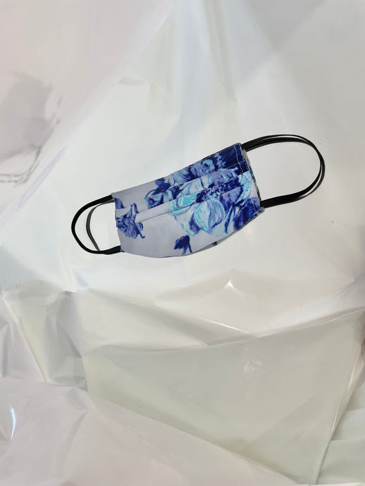 Blue bloom mask