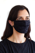 Set of two, Black Broderie Mask